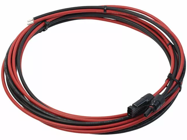 Set de câbles de connexion MC4 pour panneau solaire – 5m - Revolt