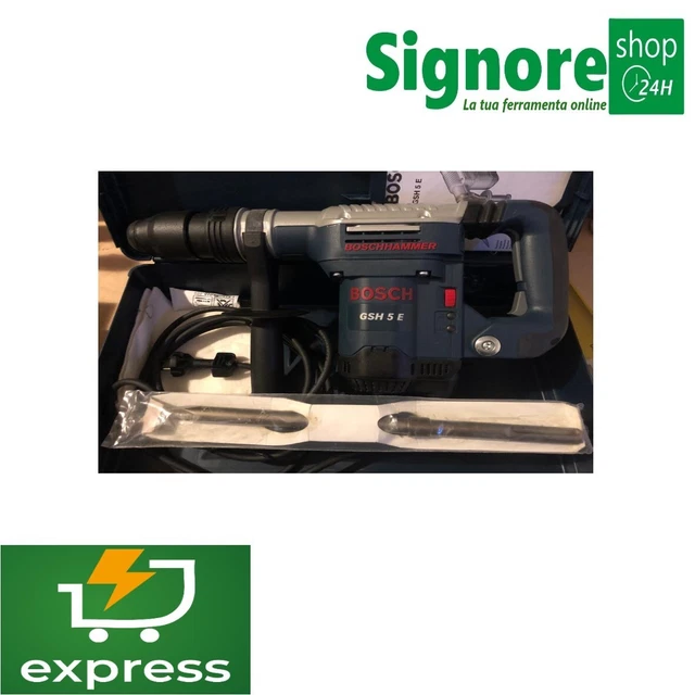 Martello picconatore BOSCH GSH 5 E professional 1100w con valigia versione 2004