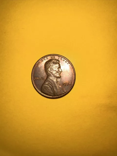 1974 1C RD Lincoln Cent