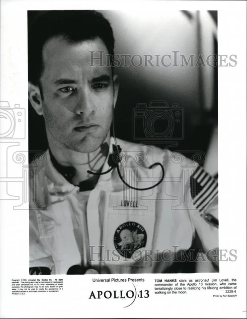1995 Press Photo Tom Hanks as Jim Lovell in Apollo 13 - cvp38737