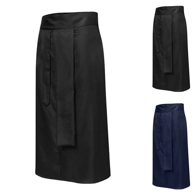 Gonna uomo di alta qualità kilt gothic inverno nero/blu Holiday