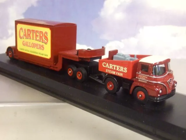 Corgi/Atlas 1/76 Foden Generator Truck/Low Loader Trailer Carters Steam Fair 101