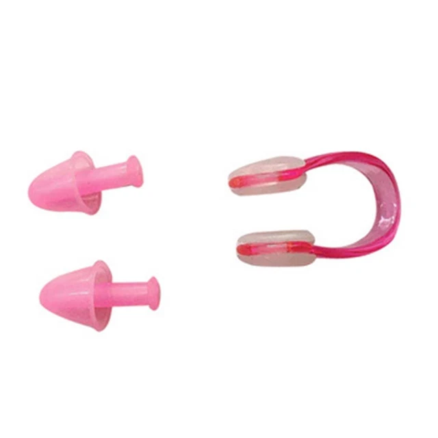 Pince-nez Et Bouchons D'oreille Pince-nez De Natation Pour Adulte Vert