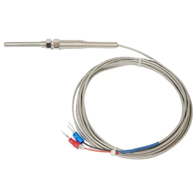 CONTROLLER TEMPERATURA TERMOCOPPIA tipo K velocità sensore sonda 50 mm