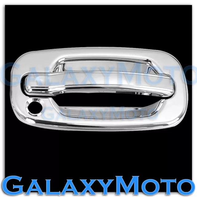 00-06 Chevy Tahoe+Suburban Triple Chrome Tailgate Barn Rear Door handle Cover