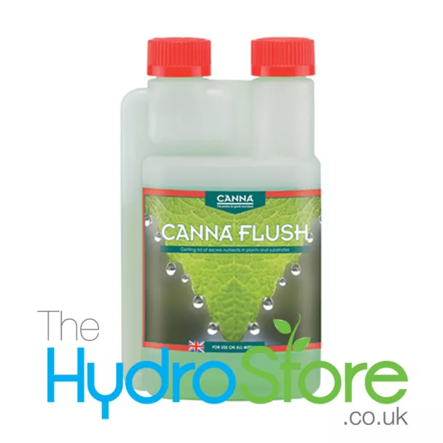Canna Flush 250ml Cleans and Removes Excess Plant Nutrients
