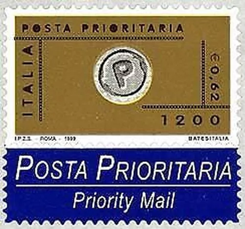 Italie - 2373 - 1999 Timbre pour Le Courrier Urgent Luxe