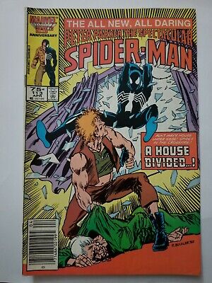 Peter Parker Spectacular Spider-Man #113 (Marvel Comics, 1986) Black Cat