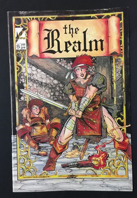 Realm 5 Arrow Comics V 1 Guy Davis Stuart Kerr Knights Castle Elves War