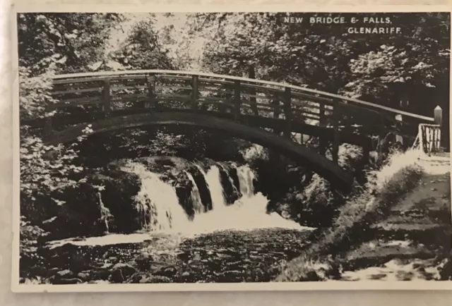 New Bridge & Falls Glenariff Co Antrim Post Card P 109