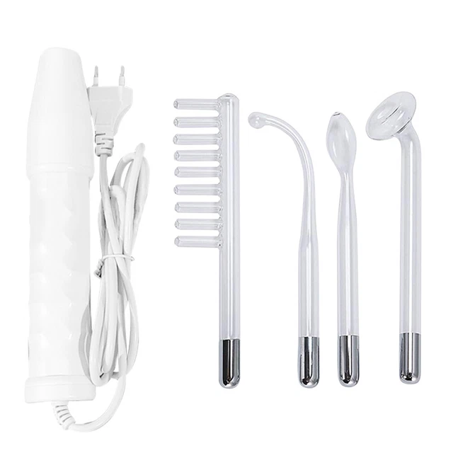 5pcs Wrinkle Remover High Frequency Facial Machine Skin Care Anti Aging Portable
