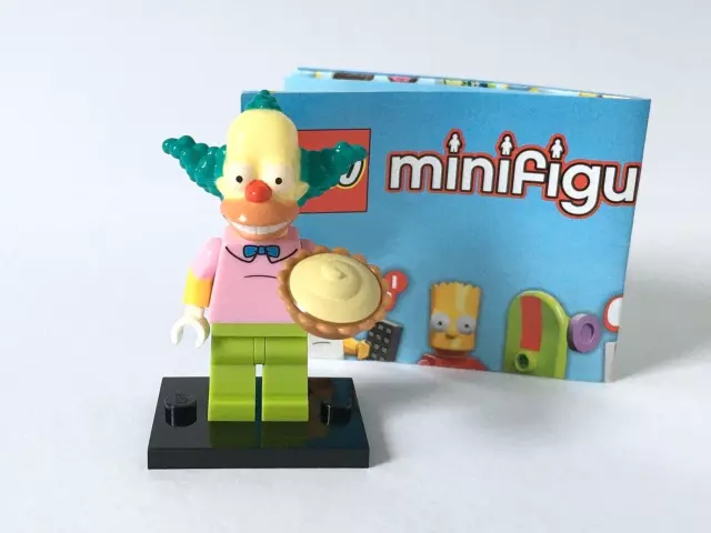 LEGO Krusty the Clown Minifigure The Simpsons CMF Series 1 71005-8 (2014)