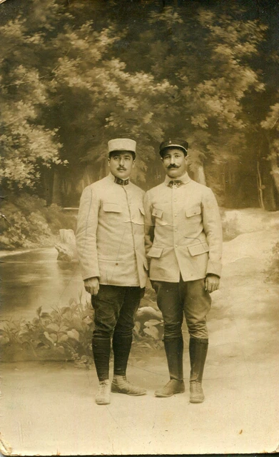 Carte Photo Militaire CPA 1906 - Soldats 102e RI Paris - Albert Thomasson - Voyagée