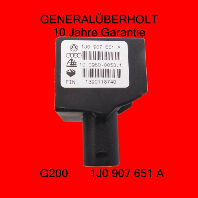 Genuine Audi VW Seat Skoda Lateral Acceleration Sensor | 1J0907651A G200 | Used