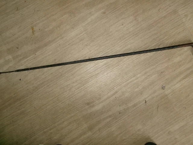 Cravache cœur noir flexible et élégante