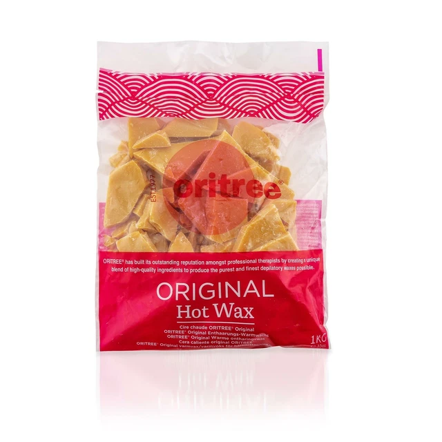 Oritree Professionnel Dépilatoire Épilation Chaud Cire avec Pure Abeilles - 1Kg