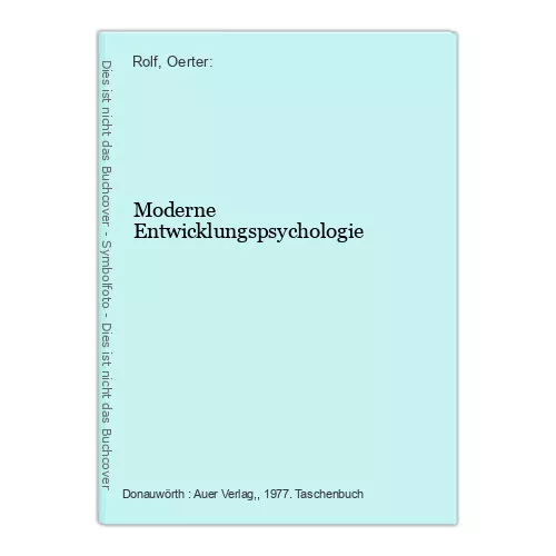 Moderne Entwicklungspsychologie Rolf, Oerter: