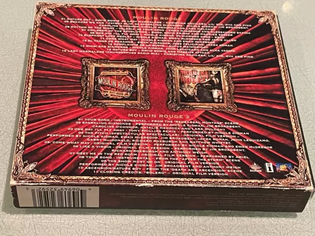 Moulin Rouge - 2 Soundtrack CD Albums in Collector's Edition Box Set - 2002 2