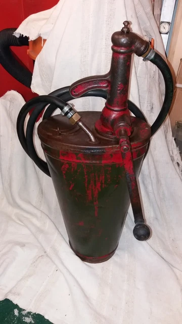 vintage garage oil dispenser