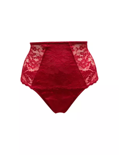 Pour Moi For Your Eyes Only Thong High Waisted Crotchless Womens Knickers 22805