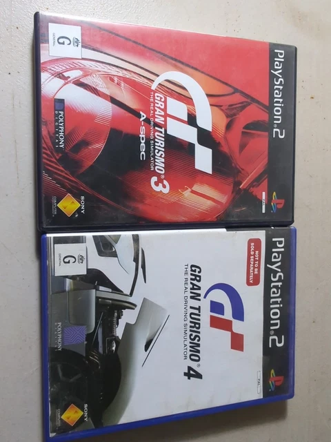 Gran Turismo 3 A-spec - PlayStation 2 PS2 w/ Manual & Reg. Card - Black  Label