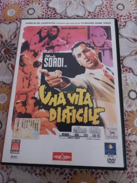 Dvd Alberto Sordi  Una Vita Difficile Regia DINO Risi 1961