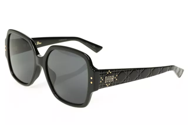 Christian Dior 284867 Lady Dior Studs 5f Sunglasses Black 57-17-140
