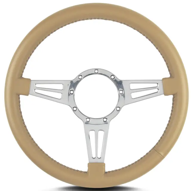 Lecarra Mark 4 Double Slot Steering Wheel 14" Dia 3 Spoke 1.25" Dish 44409