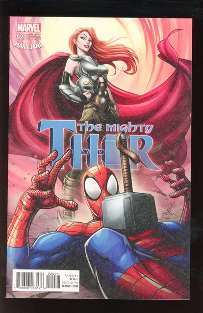 Mighty Thor #20 Near Mint 9.4 2017 Patrick Brown Mary Jane Variant
