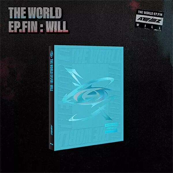 ATEEZ [THE WORLD EP.FIN : WILL] 2nd Album Z Ver CD+Foto Buch+2 Sticker+3 Karte