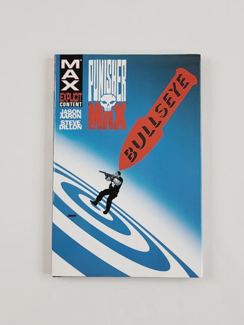 Punisher Max: Bullseye by Jason Aaron Hardcover With Dust Jacket