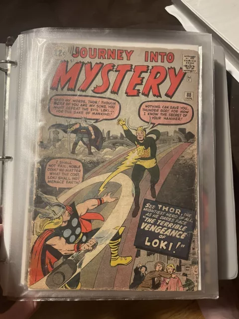Journey Into Mystery Comic run