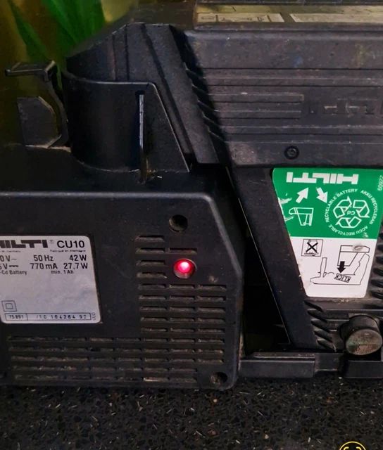 Hilti drill sales battery charger