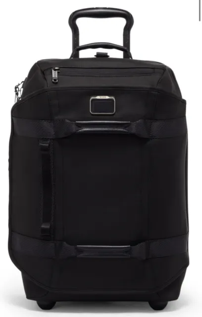Tumi Alpha Bravo International 2 Wheeled Duffel Backpack Carry-On 232807 Black