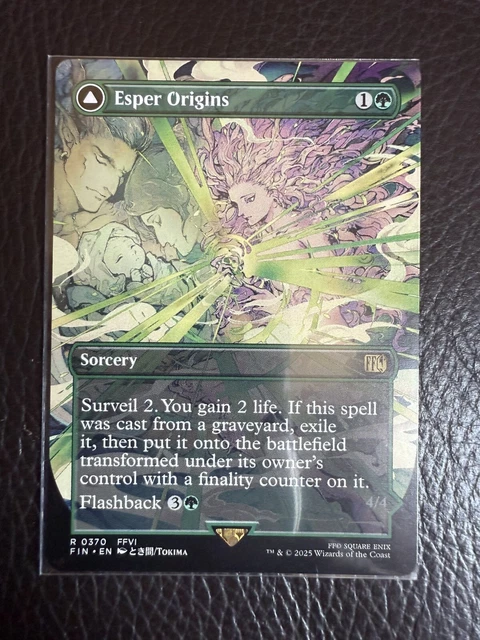 esper origins final fantasy mtg Esper Origins (Borderless) [FIN