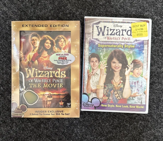 SET OF DVDs Disney, Wizards of Waverly Place Extended Version
