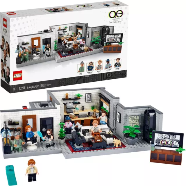 Lego Icons - Queer Eye - Loft dei Fab Five - Lego 10291 INTROVABILE Unisciti ai