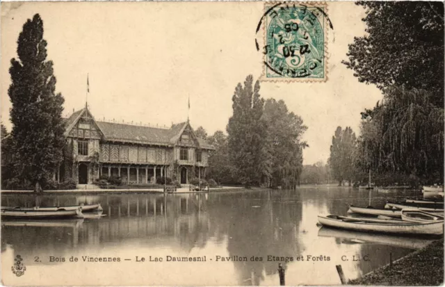 CPA Vincennes Lac Daumesnil Pavillon des Etangs (1347265)