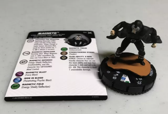 MAGNETO 041 X-Men X of Swords Marvel HeroClix Rare