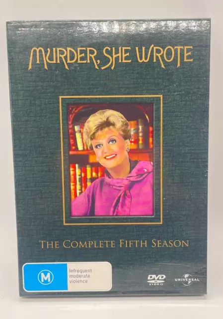 Murder, She Wrote - Season 5 Complete DVD Box Set (Region 2 4 5) FREE POSTAGE