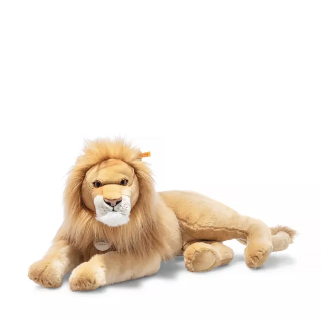 Peluche León Acostado 65CM Leo Rubio - Steiff Originals 065170