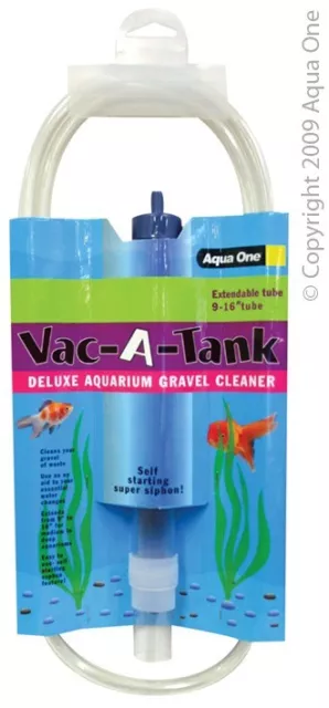 Aqua One A1-20135 Gravel Cleaner 9‐16in / 23‐40cm For Aquarium Fish Tanks