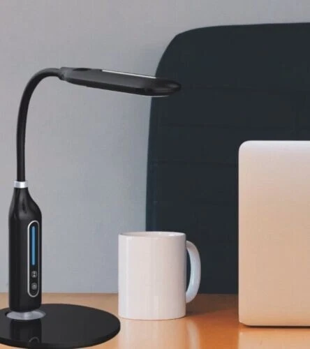 Lampada Da Tavolo Scrivania Led Luce Touch Snodabile Dimmerabile 3 Modalita'