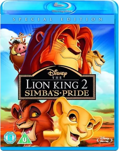 THE LION KING 2 - SIMBA's PRIDE Blu-ray SPECIAL EDITION 2nd SECOND MOVIE FILM UK