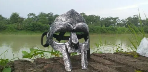 MF Doom Gladiator Face Mask Helmet Hand Forged Sca Larp Helmet Roman Mask  GIFT