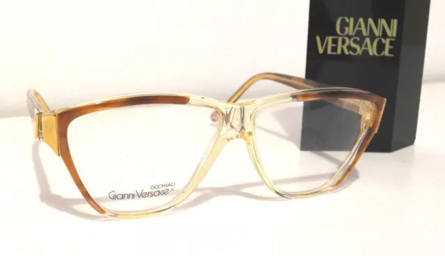 Gianni Versace vintage Eyeglasses Montatura da vista Occhiali da sole Italy NOS