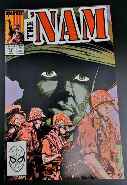 THE 'NAM Marvel Comics No. 17 "Back in the Boonies" 1988 Doug Murray RAW