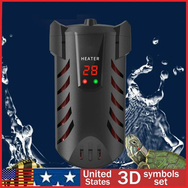 25/50/100/200W Fish Tank Heater Mini Aquarium Heating Rods Aquarium Accessories