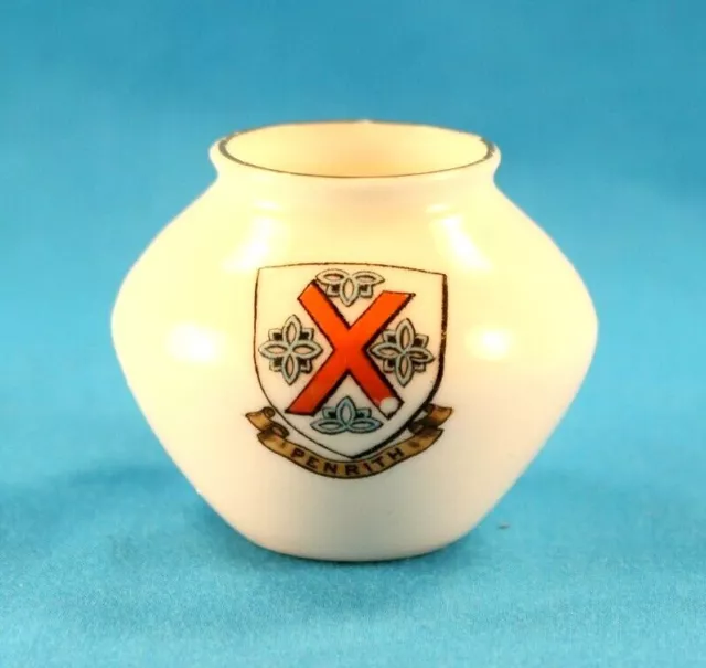 English Porcelain Crested Souvenir - "Penrith" Crest - Goss China