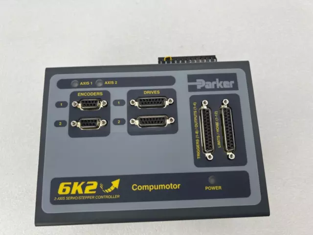 Parker 6K2 2-AXIS SERVO/STEPPER MOTION CONTROLLER.   USED